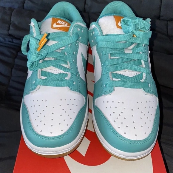 Nike Dunk Low ‘Teal Zeal’ Size 9.5W/8M (DV2190-100) *New In Hand* SHIPS FAST - Picture 2 of 7